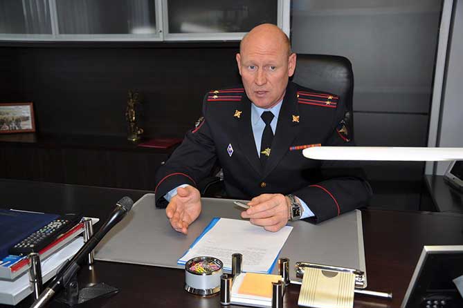 Сергей Фокин в кабинете
