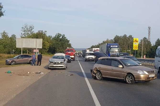 ДТП 4 сентября 2018 года на автодороге М-5 "Урал"