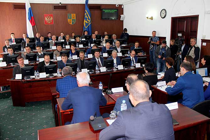 депутаты 7 созыва на заседании Думы 05-10-2018