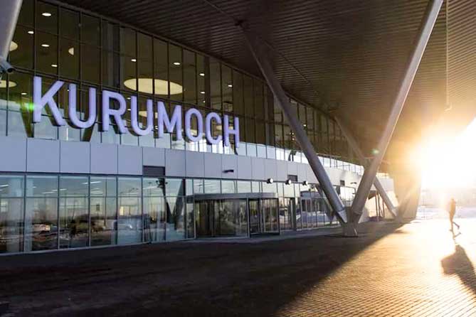 здание аэропорта Курумоч пассажир