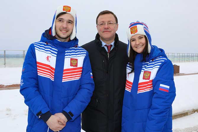 тольяттинские фигуристы с губернатором 27-02-2019