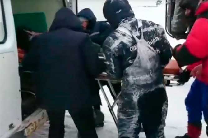 женщину госпитализируют