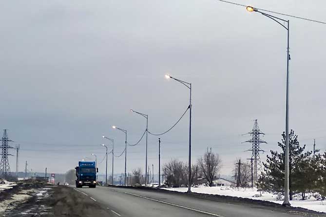 автодорога тольятти димитровград освещение