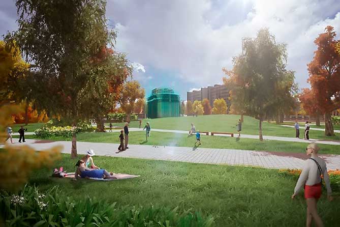 парк революционная проект отдых проект парка в тольятти