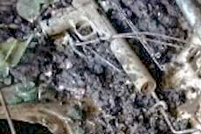 пистолет с гушителем