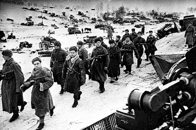 советские солдаты зима война