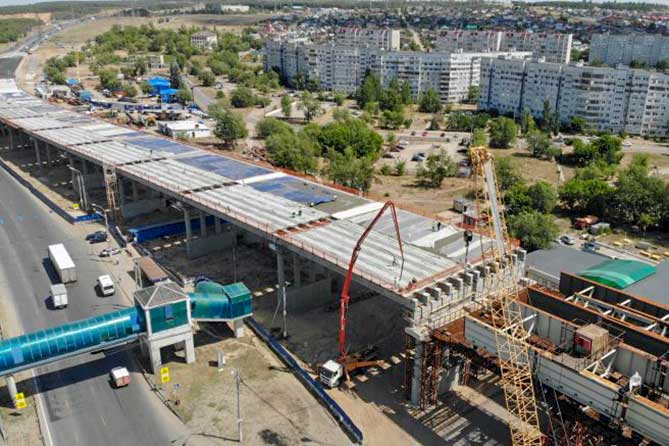 строительство развязки в тольятти