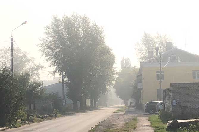 выбросы на улице в тольятти