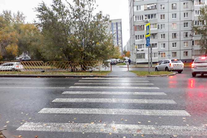 ДТП на улице Матросова 10 октября 2019 года