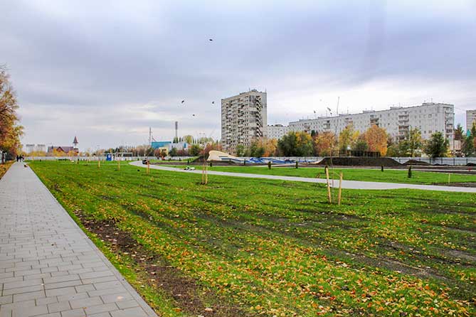 сквер в честь 50-летия ВАЗа 19 ноября 2019 года
