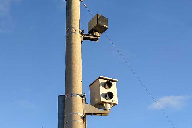 камера виденаблюдения на Южном шоссе