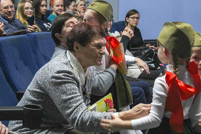 мероприятие ко дню освобождения Ленинграда от фашистской блокады