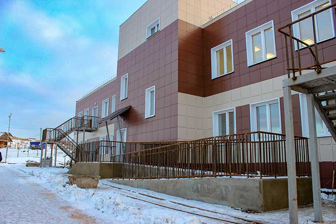 здание нового детского сада на Жигморе 28 января 2020 года