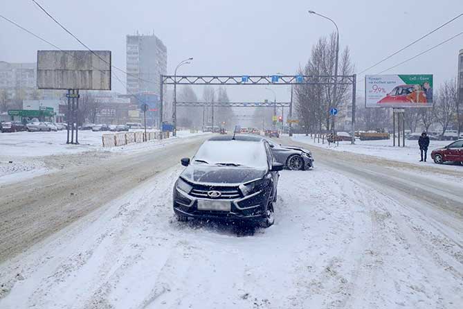 ДТП 31 декабря 2019 года на улице Тополиной