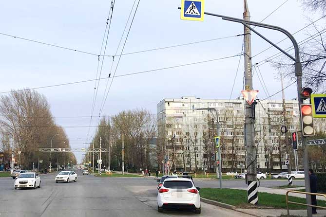 ДТП 29 апреля 2020 года на улице Дзержинского