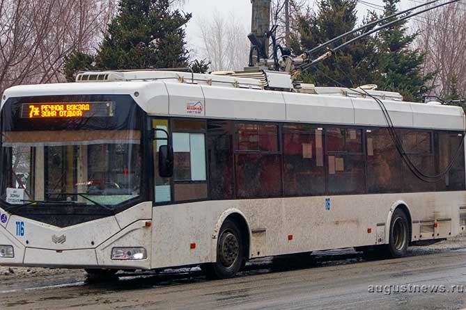 новый троллейбус 7 маршрута