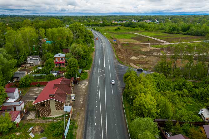 сделали новую дорогу
