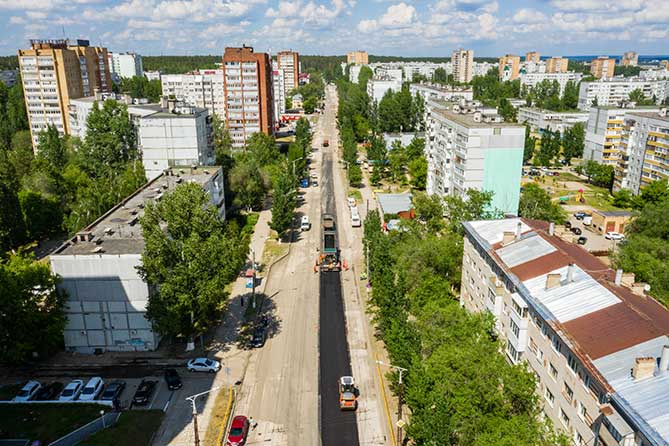 ремонт улицы Механизаторов