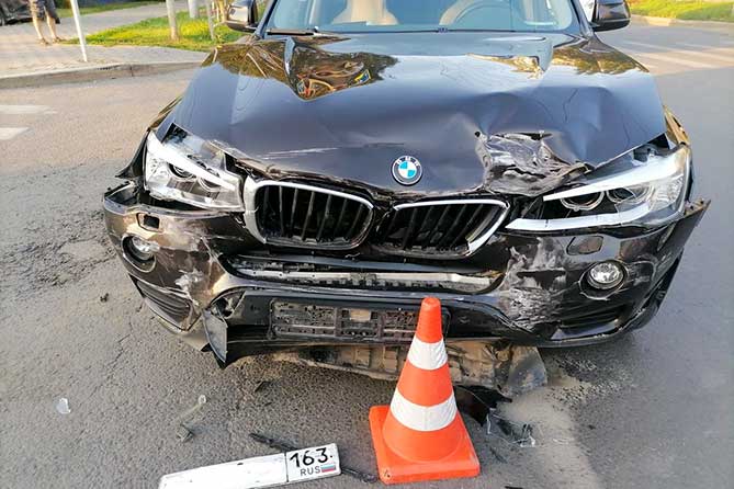 автомобиль разбит после дтп