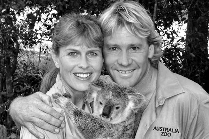 стив ирвин коала и его жена