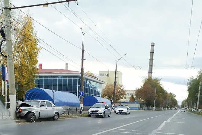 ДТП 18 октября 2020 года на улице Новозаводской