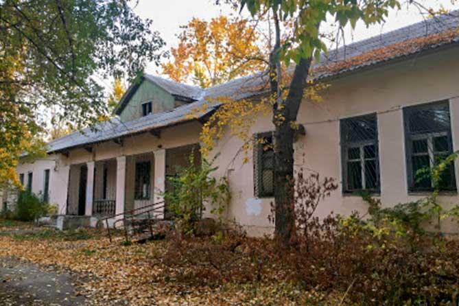 заброшенный дом на улице Матросова