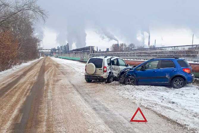авария 26 ноября 2020 года на улице Ларина