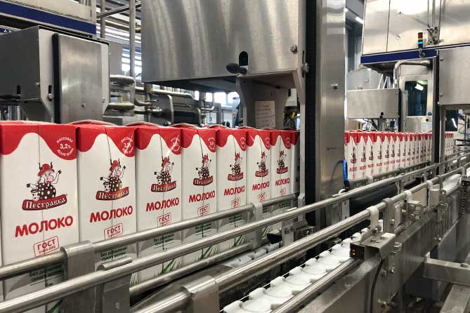 линия по производству молока