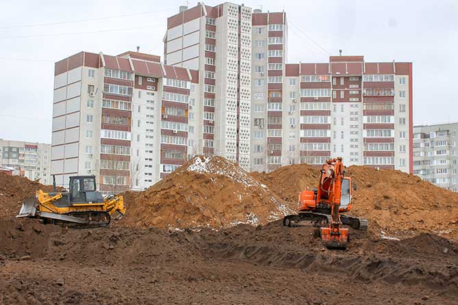 Строительство школы в 20 квартале Автозаводского района