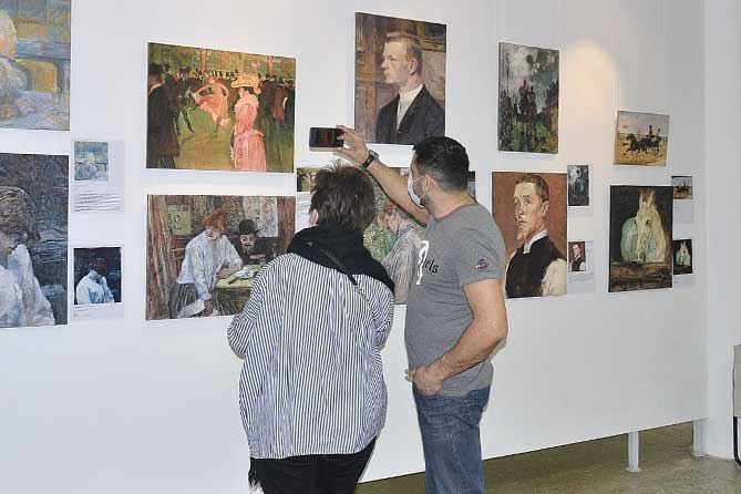 выставка репродукций работ великих модернистов в ТХМ
