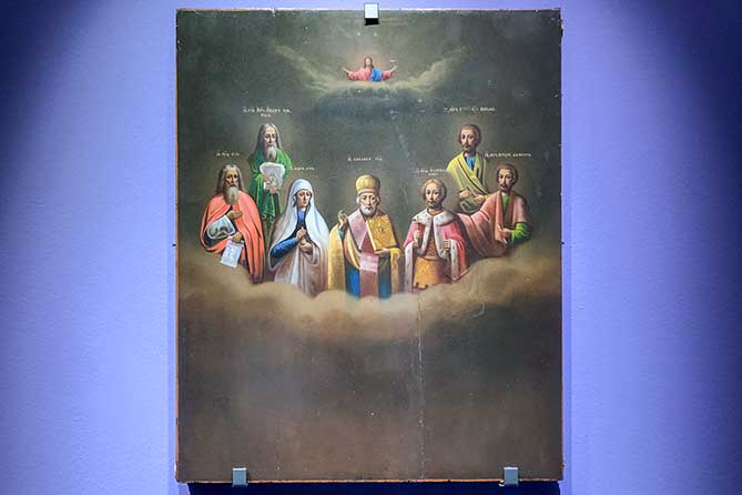 икона Григория Журвлева в музее
