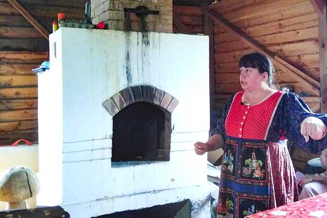 русская печь в Марьином подворье
