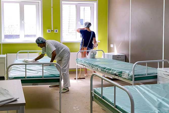 новый инфекционный госпиталь готовят к открытию