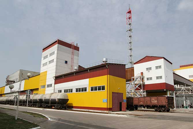 здания производства на ПАО «КуйбышевАзот»
