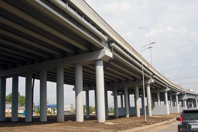 мост развязки на М 5