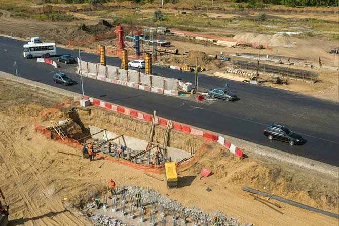 реконструкция автодороги Тольятти-Ягодное 6 сентября 2021 года
