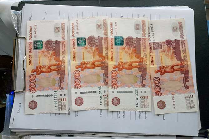двадцать тысяч рублей