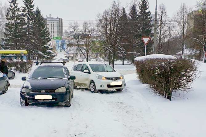 ДТП 14 января 2022 года на улице Революционной