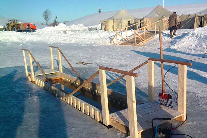 купель в парке имени Сахарова