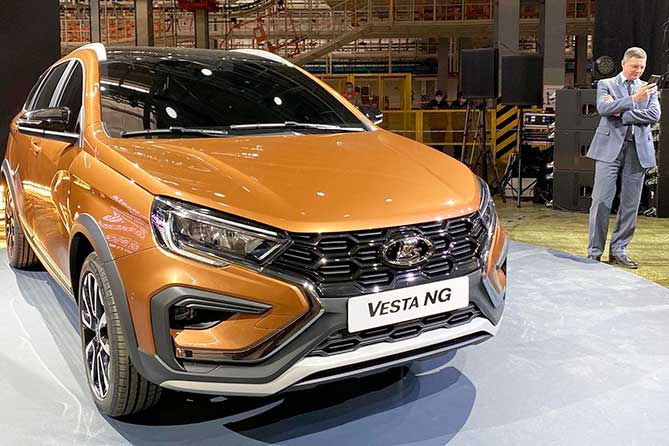 представлена LADA Vesta SW Cross в максимальной комплектации