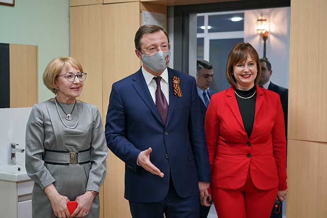 губернатор на Областном родительском собрании