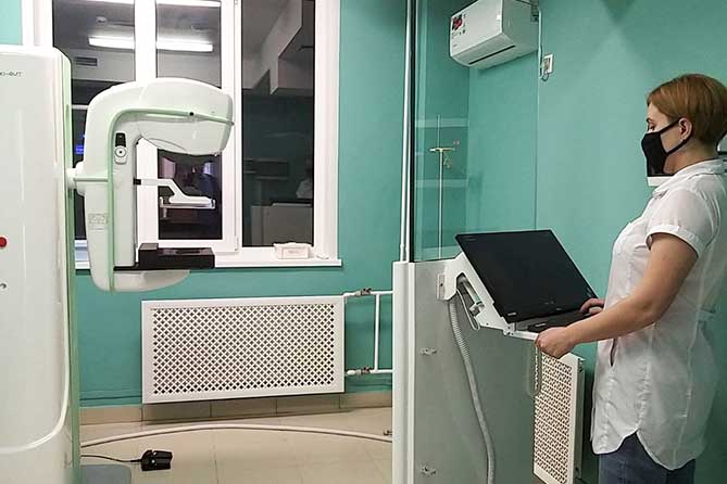 новый маммограф в Ставропольской больнице