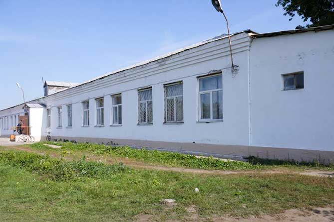 здание школы в Тимофеевке в 2022 году