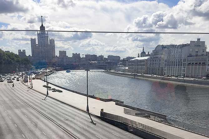 москва москва-река университет вид на университет Москву-реку