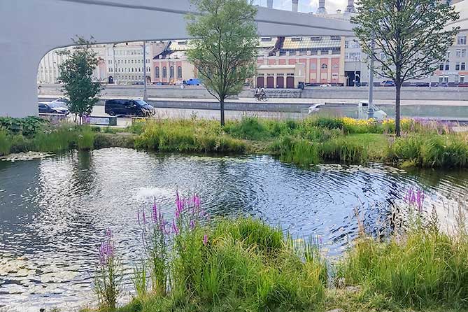 парк Зарядье в Москве