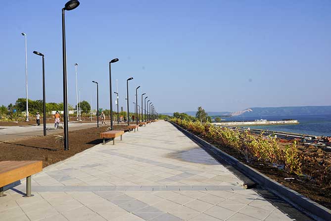 строительство набережной 25 августа 2022