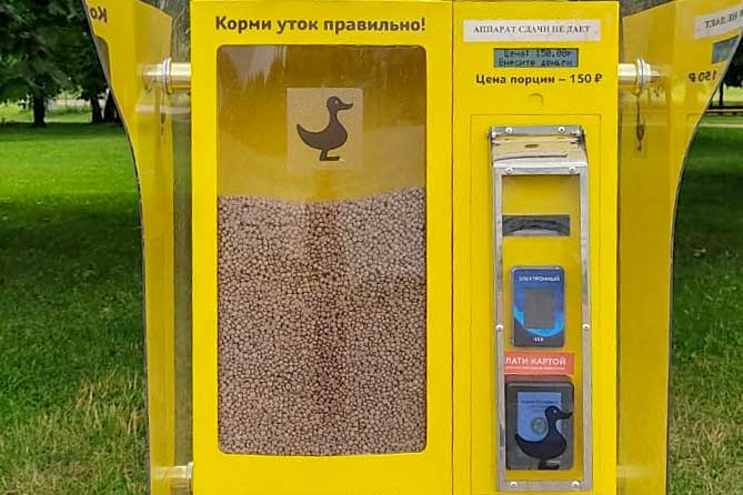 утка корм автомат корм для уток в автомате