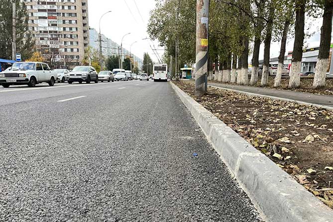 улица Дзержинского после ремонта