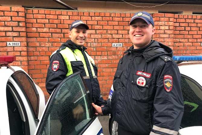 сотрудники ГБДД Сьавропольского района