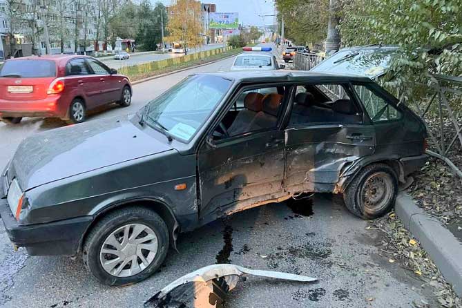 ДТП 7 ноября 2022 года на улице Матросова